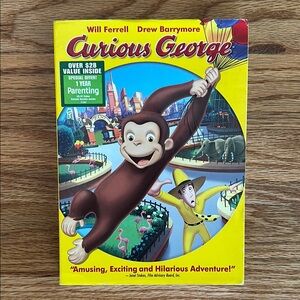 🍿3/$10 Curious George DVD - 2006 ‧ Adventure